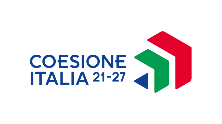 OpenCoesione - Il logo unico nazionale della politica di coesione 2021-2027